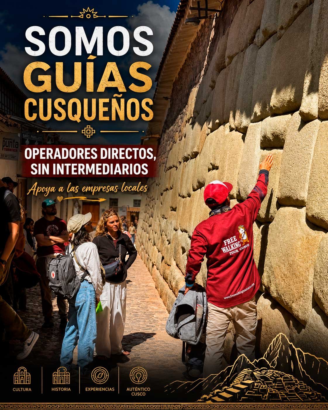 Somos guías locales de Cusco